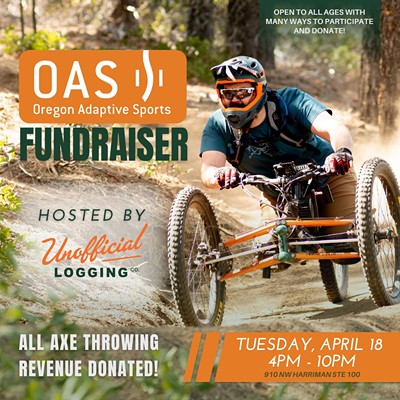 OAS Axe-Throwing Fundraiser!