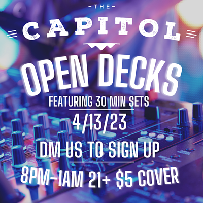 Open Decks: 10 Live DJs
