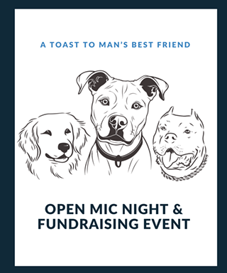 Open Mic Night and Street Dog Hero Fundraising Event