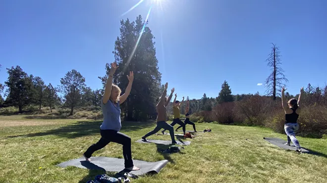 Image: Outdoor Yoga Class