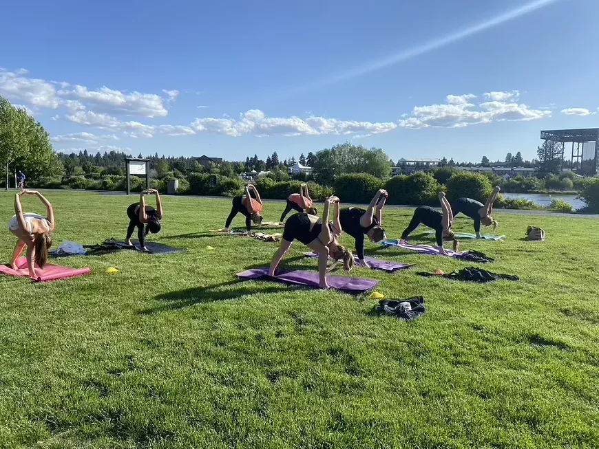 Outdoor Yoga Class