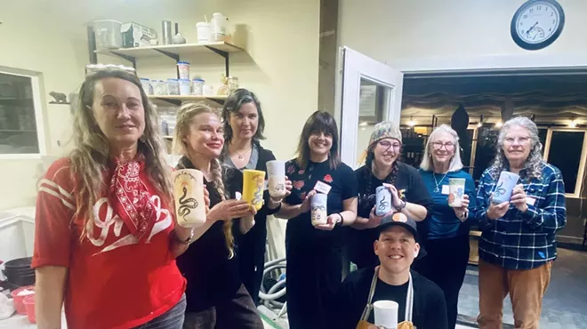 Image: Paint and Sip a Travel Mug Class