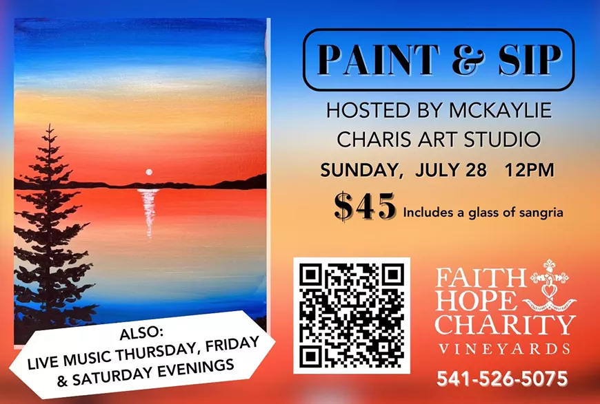 Paint & Sip with Charis Art Studio
