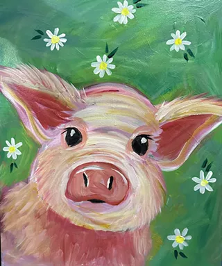 Image: Paint & Sip with Sarah
