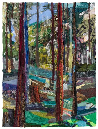 Image: Painting in Fiber!