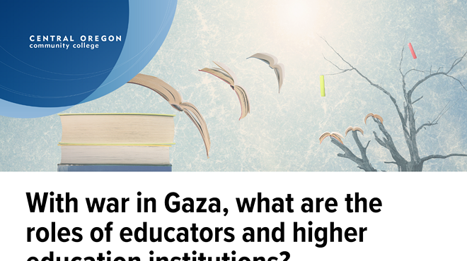 Panel Conversation: With war in Gaza, what are the roles of educators and higher education institutions?