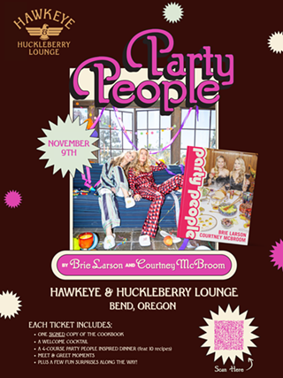Image: Party People Dinner with Brie Larson & Chef Courtney McBroom