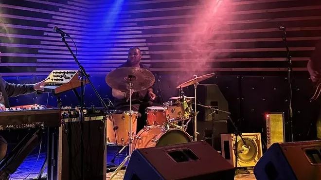Image: Patterns Fly: Andy Coe + D'Vonne Lewis + Galen Clark