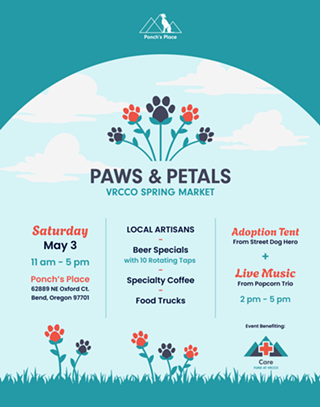 Image: Paws and Petals VRCCO Spring Market