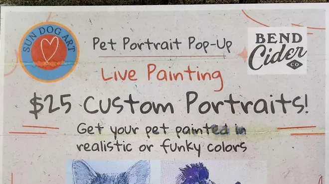 Image: Pet Portrait Pop-Up/Live Painting