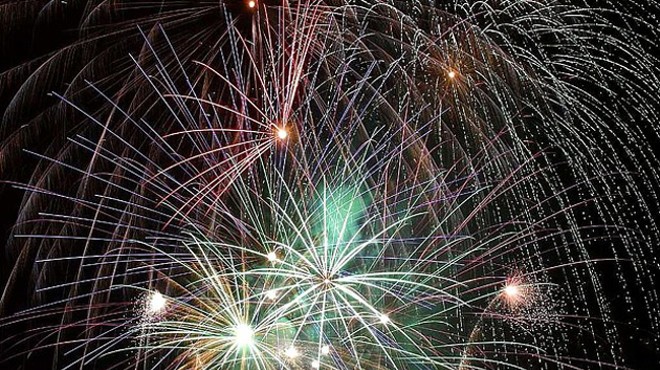 Pilot Butte Fireworks Show