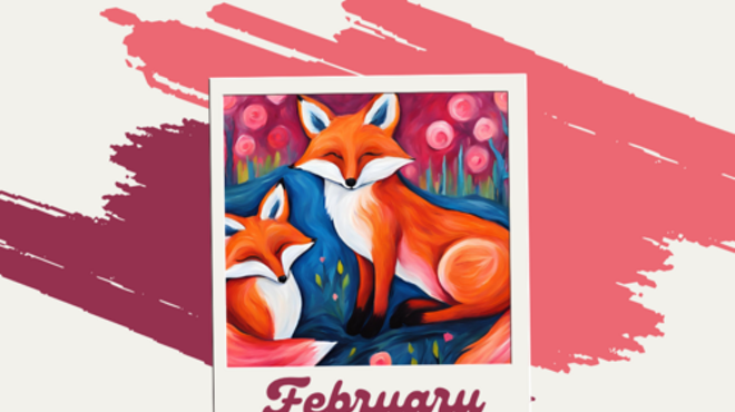 Image: Pint &amp; Paint with Let's Paint February 2025