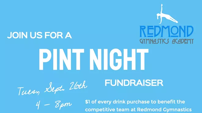 Image: Pint Night To Benefit Redmond Gymnastics Academy
