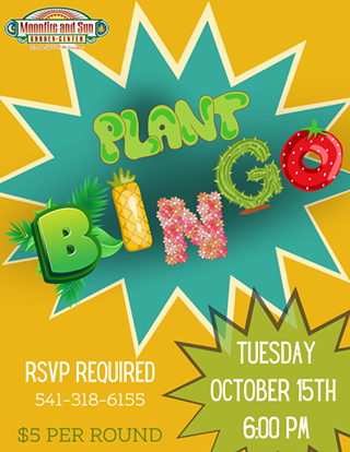 Image: Plant Bingo Night in The Greenhouse!