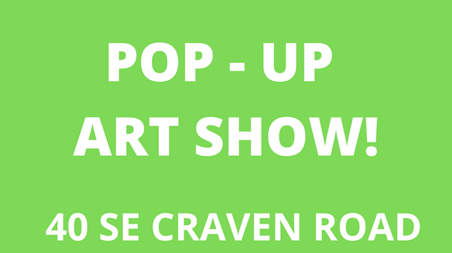 Image: Pop-Up Art Show