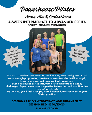 Image: Powerhouse Pilates: Arms, Abs and Glutes Series