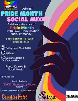 Image: Pride 2023 Social Mixer