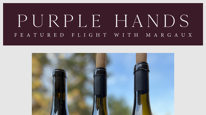 Image: Purple Hands Featured Flight