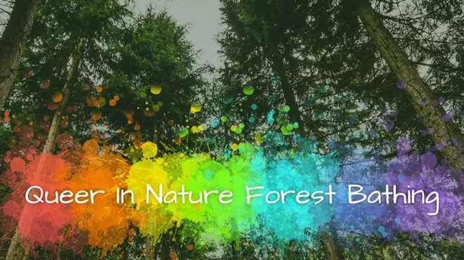 Image: Queer In Nature Forest Bathing