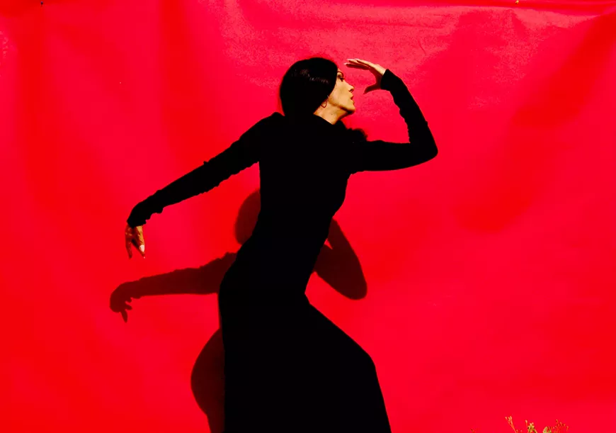 Flamenco dancer Savannah Fuentes