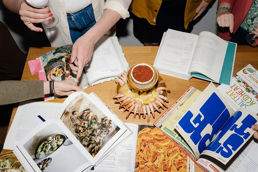 Pick out a recipe for our dinner party and meet some new friends!