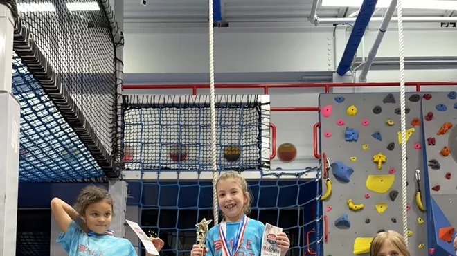 Image: Regional Kids Ninja Warrior Competition