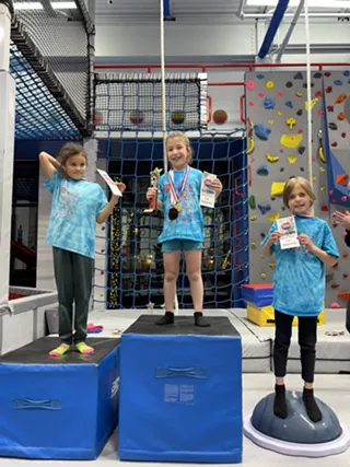 Image: Regional Kids Ninja Warrior Competition