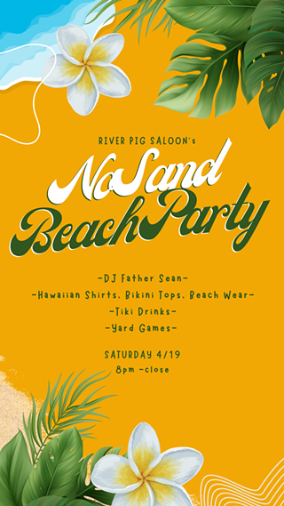Image: River Pig's No Sand Beach Party