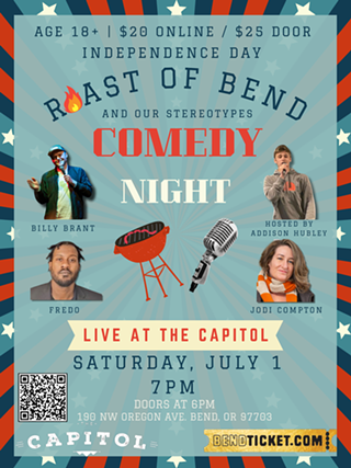 Image: "Roast of Bend" Comedy Night