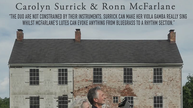 Image: Ronn McFarlane & Carolyn Surrick with Brogan Woodburn
