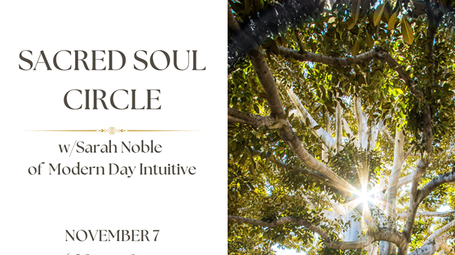 Image: Sacred Soul Circle with The Modern Day Intuitive
