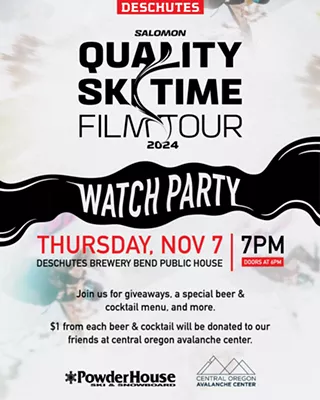 Image: Salomon Ski & Ride Films and Raffle Supporting Central Oregon Avalanche Center!
