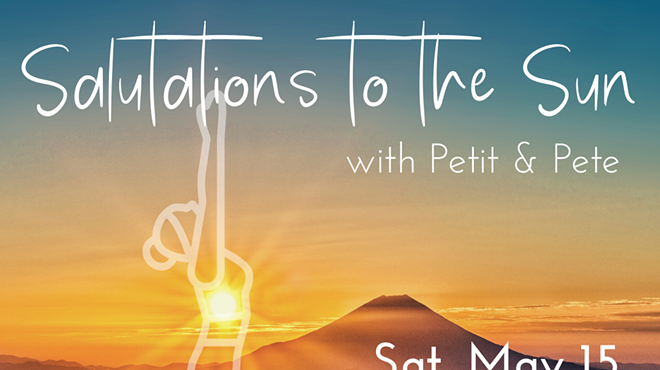 Image: Salutations to the Sun with Petit Davina & Pete Kartsounes