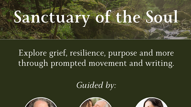Image: Sanctuary of the Soul: a Writing, Movement and Ritual Retreat