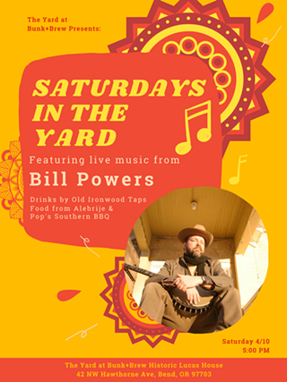 Image: Saturdays in the Yard with Bill Powers - Live Music!