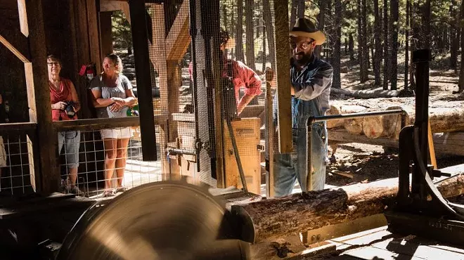 Image: Sawmill Demonstration