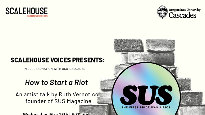 Image: Scalehouse Voices Presents:How to Start a Riot, an artist talk with Ruth Vernotico