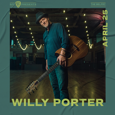 SFF Presents Willy Porter at The Belfry