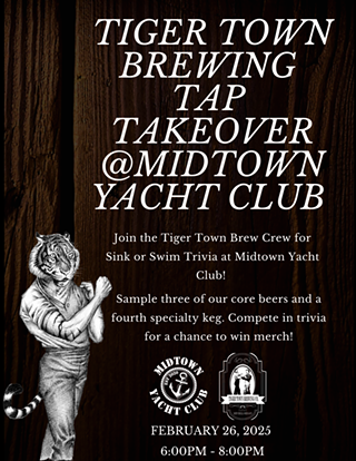 Image: Sink or Swim Trivia w/ Tiger Town Brewing