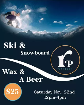Image: Ski Wax & a Beer