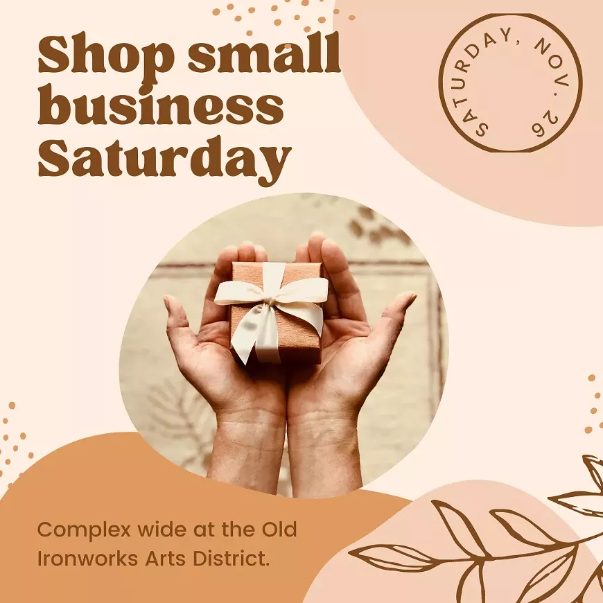 Saturday, Nov. 26 from 9-5