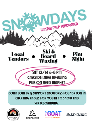 Image: Snowdays Foundation Winter Fundraiser
