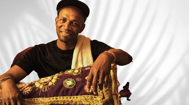 Image: Songs and Stories with Cuban Master Drummer Miguel Bernal