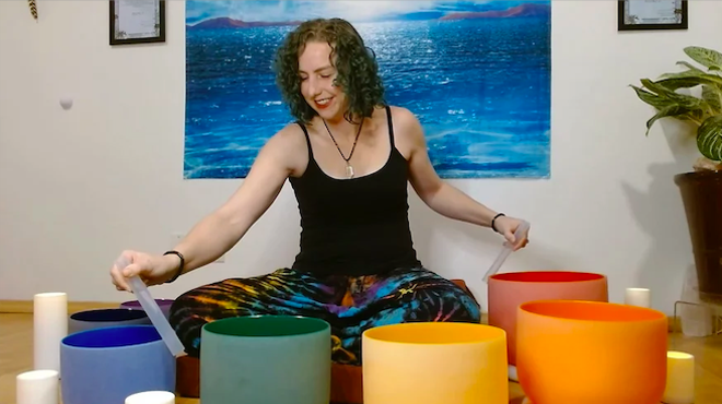 Image: Soothing Crystal Bowl Sound Bathe to Ease Holiday Stress