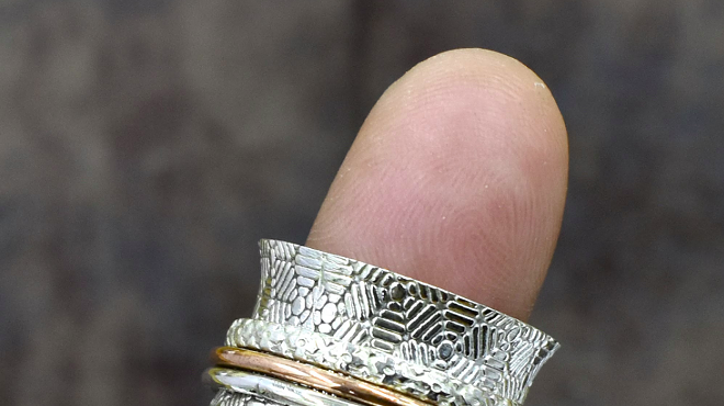 Image: Spinner Ring Workshop - Learn to Solder Silver