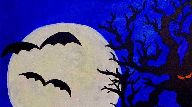 Image: Spooky Paint Night!