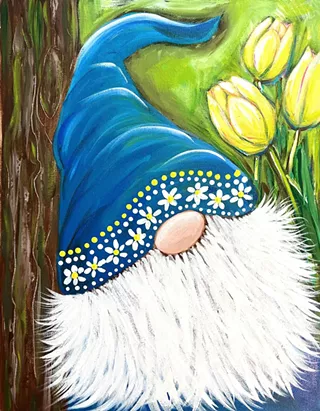 Image: Spring Gnome Paint Party