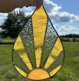 Image: Stained Glass 101: Sun Drops - 2 Week Workshop