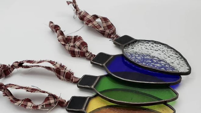 Image: Stained Glass Ornaments