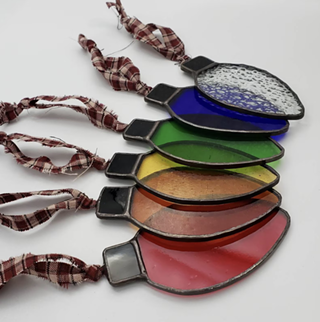 Image: Stained Glass Ornaments